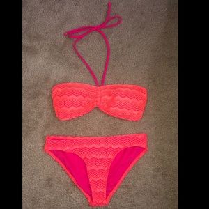 Orange and Pink neon BIKINI